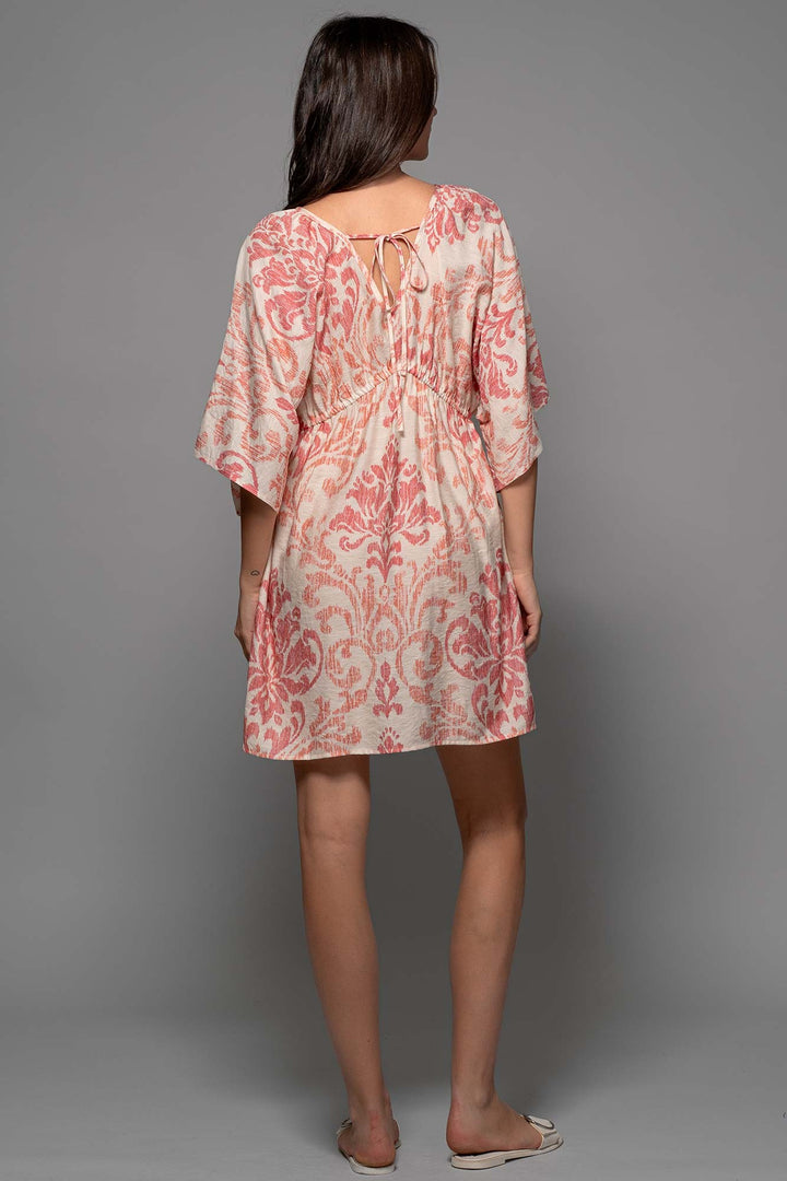 Porcelain Dreams Woven Dress in Fuschia - Women's Wholesale Cover-Ups & Throws | Trend Notes