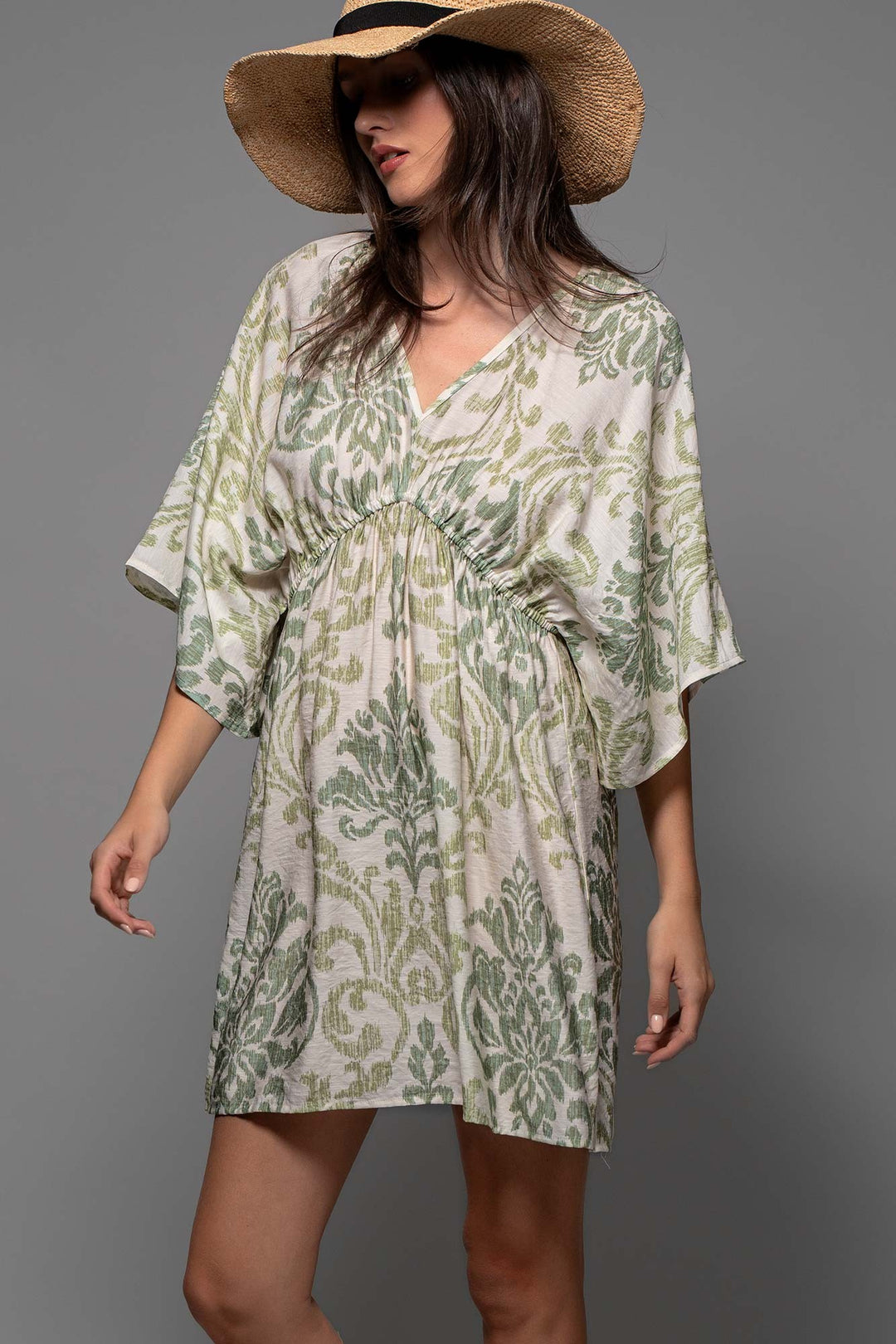 Porcelain Dreams Woven Dress in Green - Women's Wholesale Cover-Ups & Throws | Trend Notes