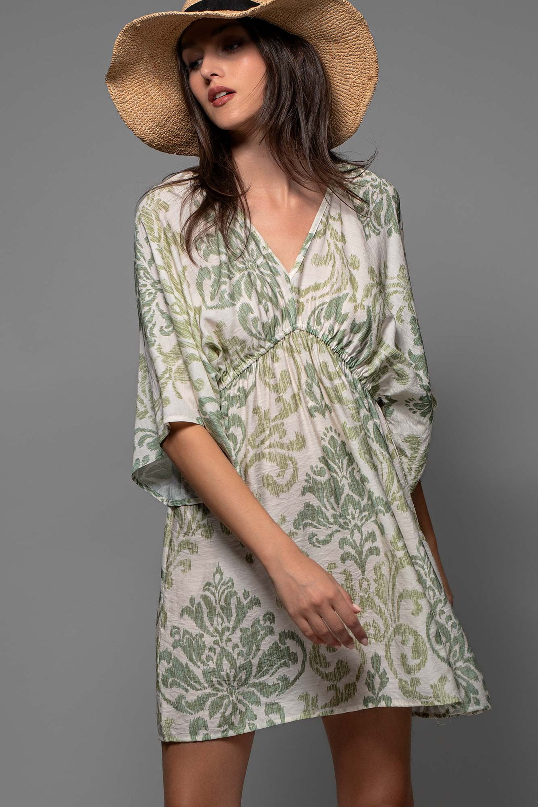 Porcelain Dreams Woven Dress in Green - Women's Wholesale Cover-Ups & Throws | Trend Notes