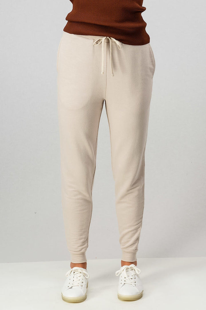 Relaxed Day Jogger with Drawstring Waist in Moth Grey - Women's Wholesale Casual Pants | Trend Notes