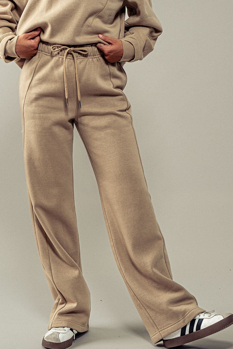 The Athlete Sweatpants in Khaki - Women's Wholesale Sweatpants & Joggers | Trend Notes