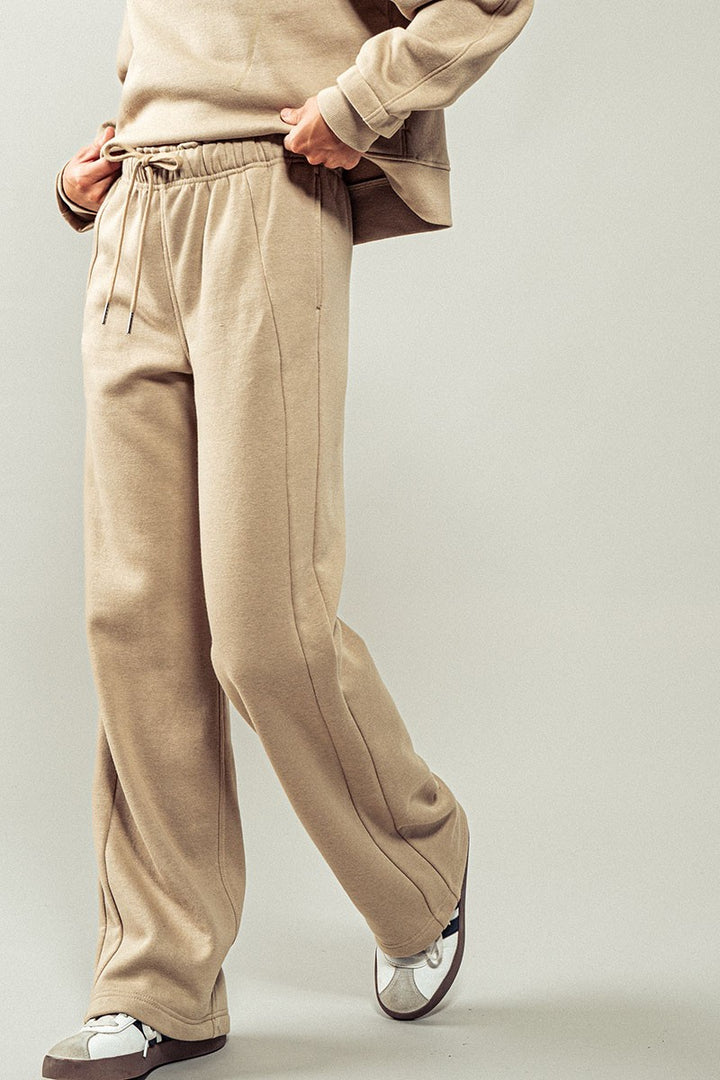 The Athlete Sweatpants in Khaki - Women's Wholesale Sweatpants & Joggers | Trend Notes