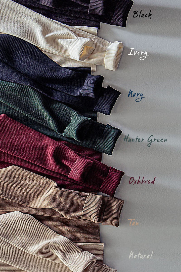 CREW NECK RIB SWEATER TOP in Oxblood - Women's Wholesale T-Shirts & Polos | Trend Notes