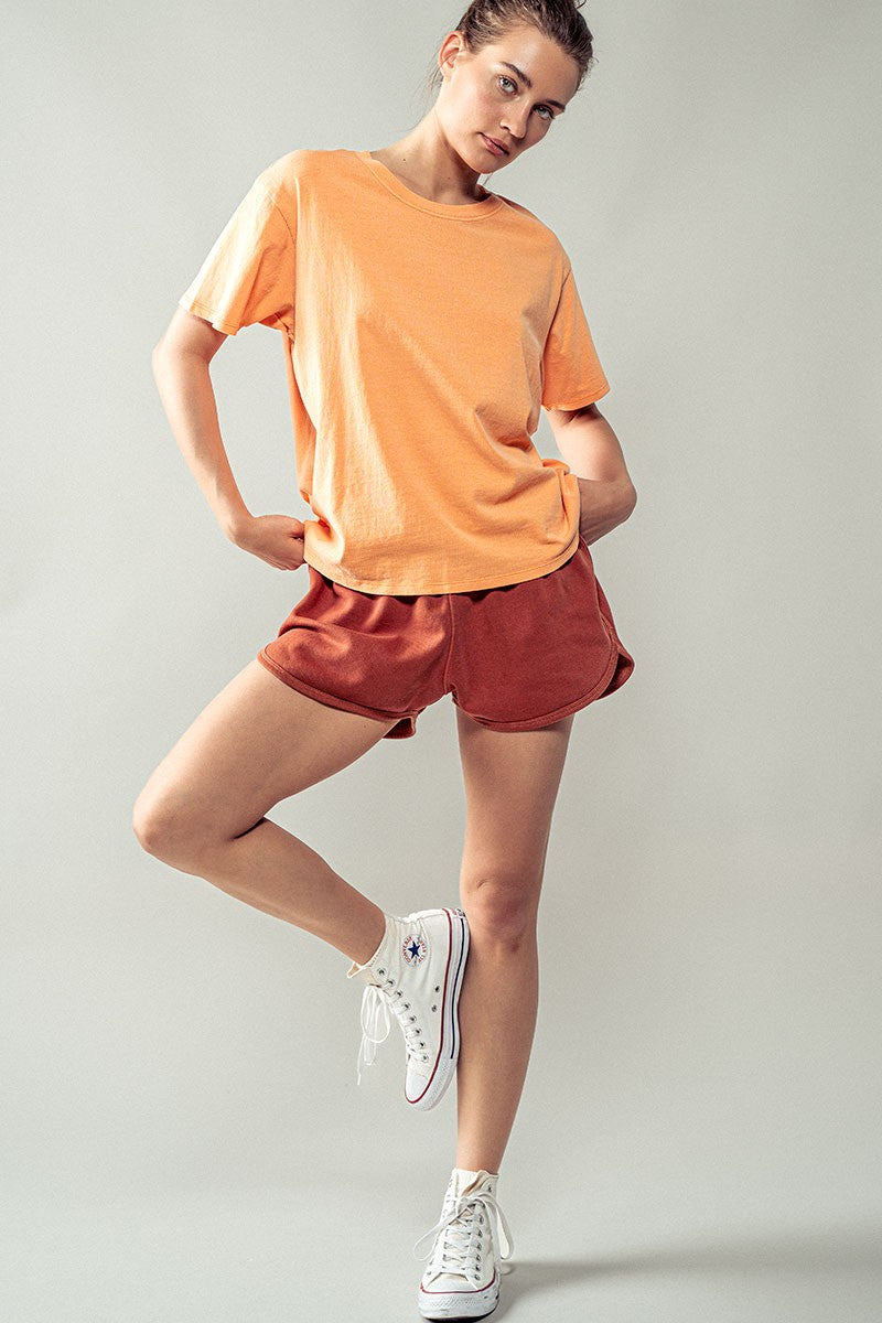 Everyday Boho Casual Tops in Orange - Women's Wholesale T-Shirts & Polos | Trend Notes