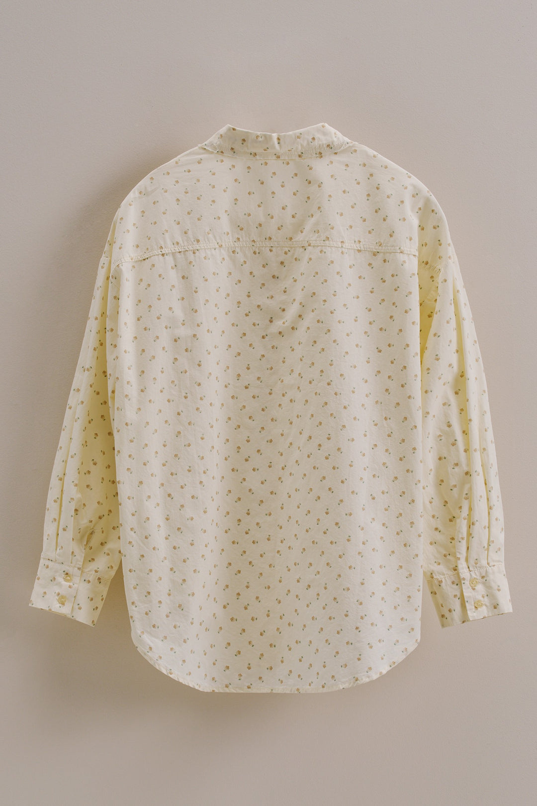 Soft Meadow Button-Down Shirt in Cream - Women's Wholesale Tops | Trend Notes
