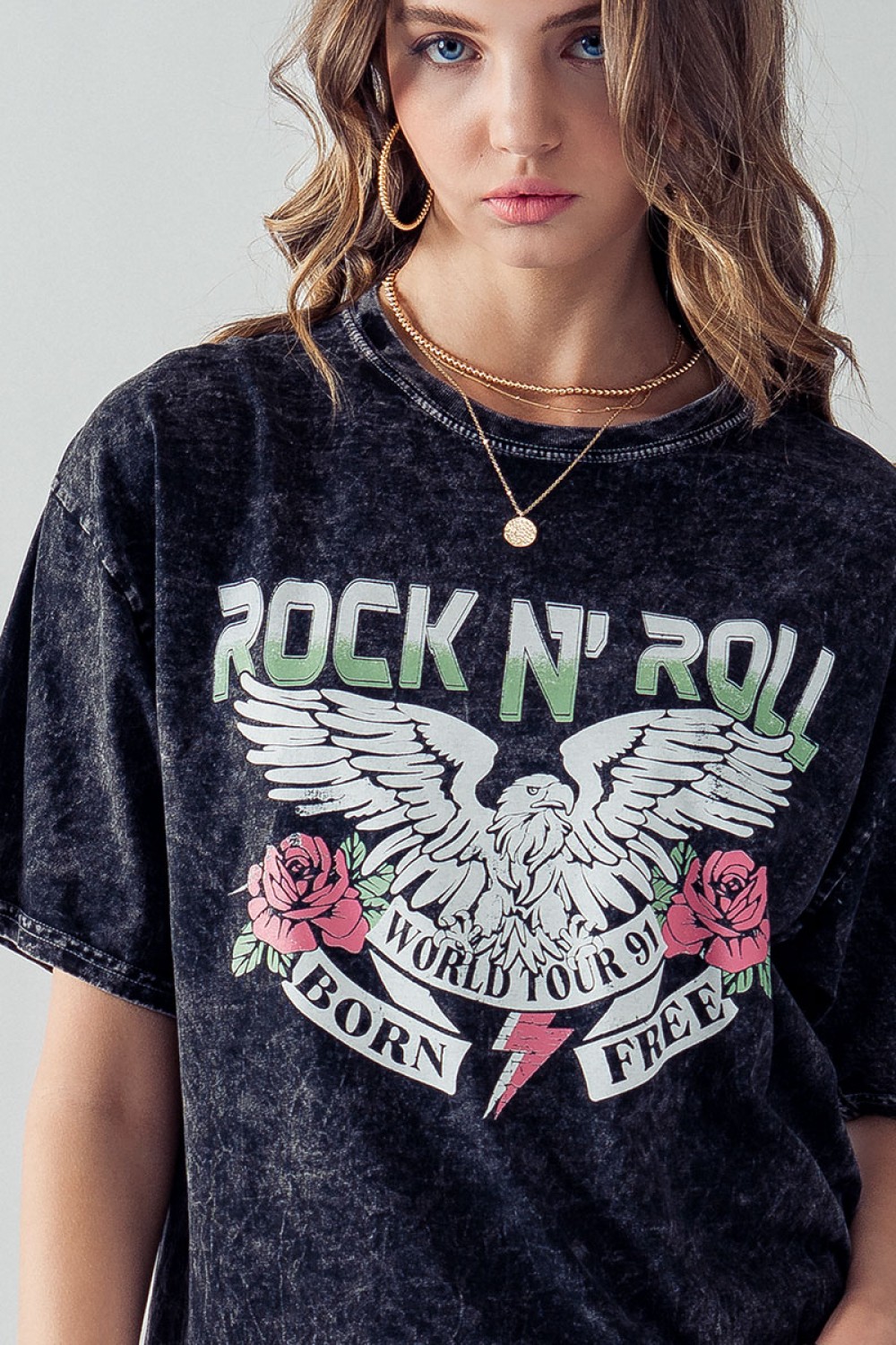 0544-6049<br/>BLAIRE ROCK N ROLL GRAPHIC TEE
