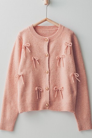 0634-7217<br/>Lavish Lover Sweater Cardigan - Pearl Buttons